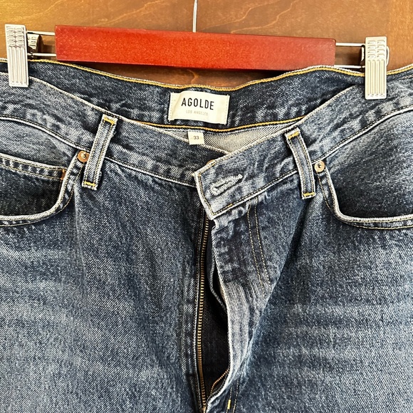Agolde Pinch Waist High Rise Kick Jeans - Picture 5 of 5
